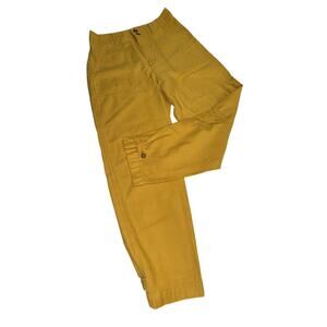 Gap Women’s Tapered Utility Pant Cotton Pockets Honey Gold 6 Casual Gorpcore